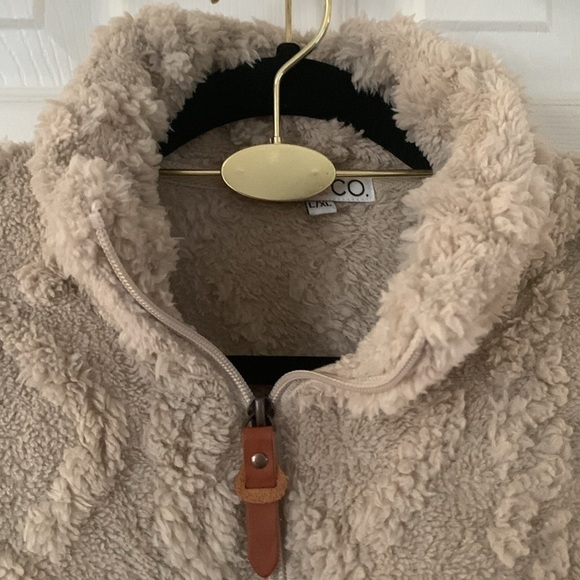 JEN & CO Cream Color Womans Sweater Size L/XL - Picture 3 of 7